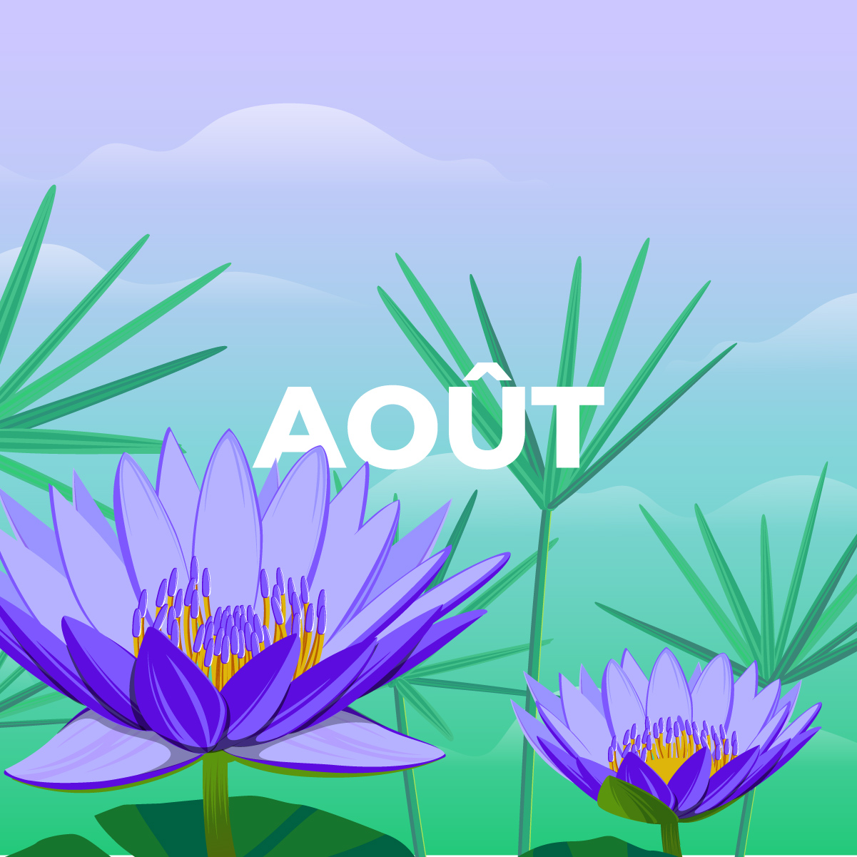 LE CALENDRIER DE AOUT 2023 EST DISPONIBLE !